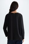 Interlock Origami jacquard straight-fit t-shirt