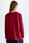 Interlock Origami jacquard straight-fit t-shirt