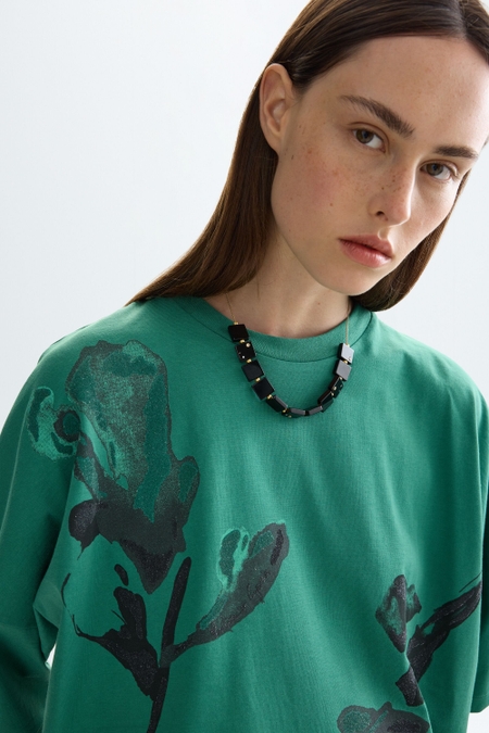 PRINT JERSEY OVERSIZE T-SHIRT