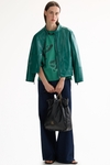 Print jersey oversize t-shirt