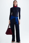 Ribbed knit fitted top