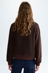 Straight-fit gingham teddy bomber jacket