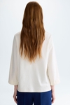 Print jersey straight-fit t-shirt