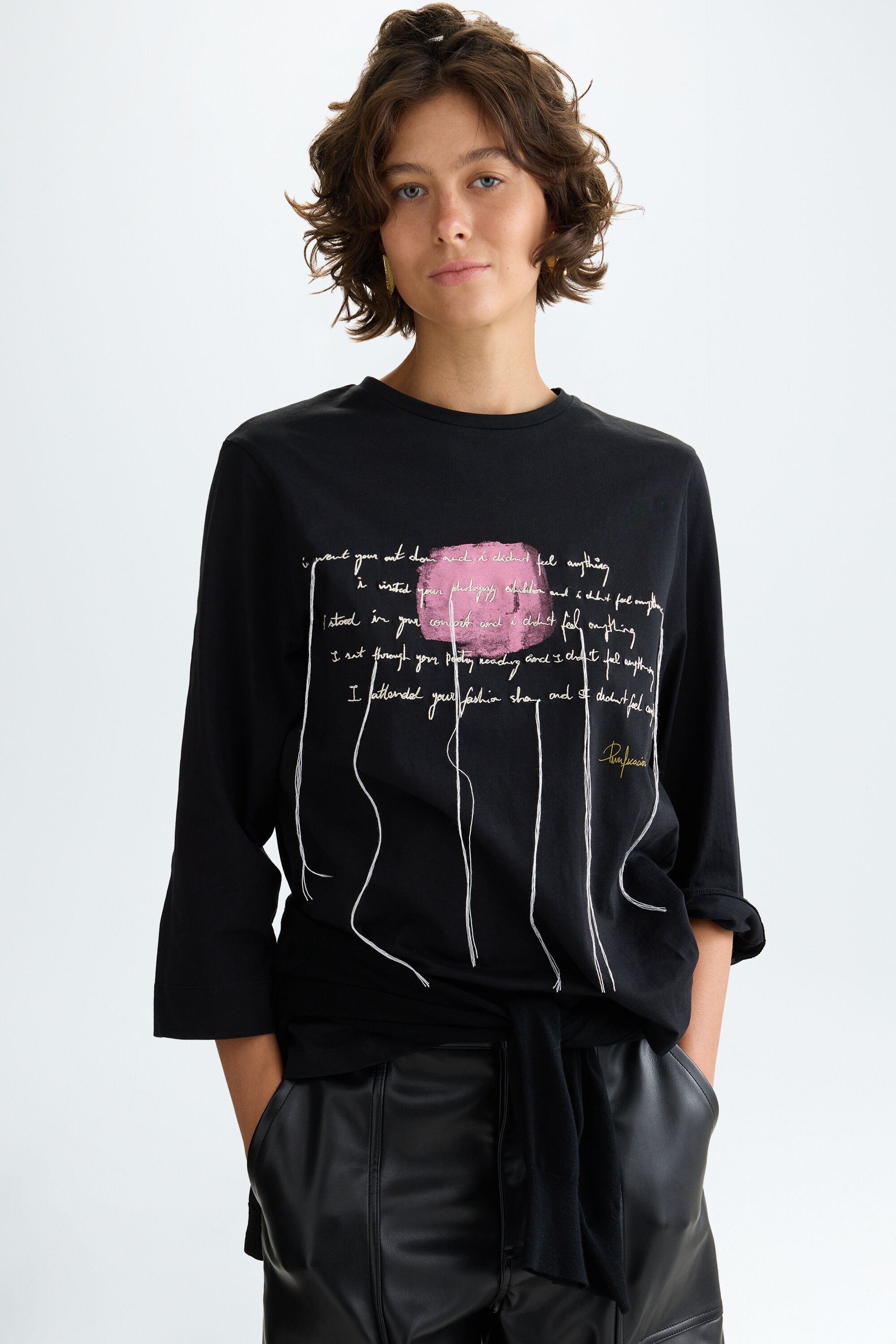 Cala print jersey straight-fit t-shirt