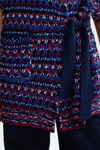 Weave oversize-fit gilet