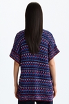 Weave oversize-fit gilet
