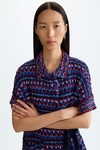 Weave oversize-fit gilet