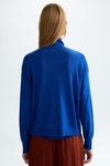 Merino wool straight-fit short cardigan