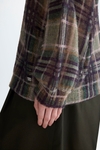 Chequered Mohair Oversized Sweater