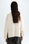 Wool straight-fit mock-neck sweater