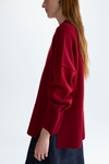 Wool straight-fit mock-neck sweater