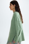 Wool straight-fit mock-neck sweater