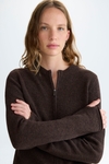 Wool knit fitted jacket