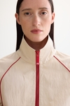 Technical cotton midi dress