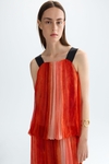 Obi print bambula long dress