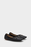 Cubo PG leather ballet flats