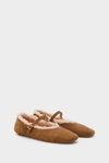 Cubo Suede Mary Jane ballet flats