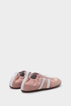 Cubo PG leather canvas ruched sneakers