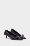 Obi leather 45 pumps