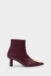 Cubo leather 65 ankle boots