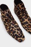 Suede flat ankle boots
