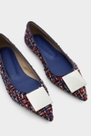 Cubo PG Tweed flat shoes