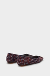 Cubo PG Tweed flat shoes