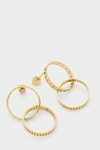 Cubo hoop earrings