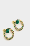 Rectangles Hoop Earrings