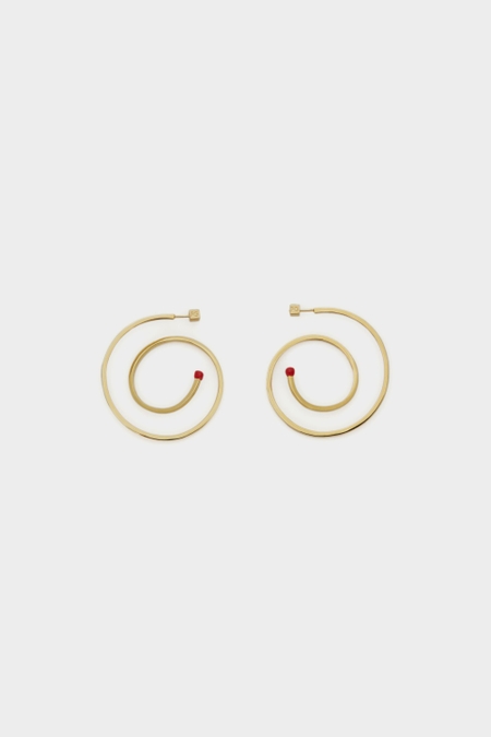 PENDIENTES ARO CERILLA