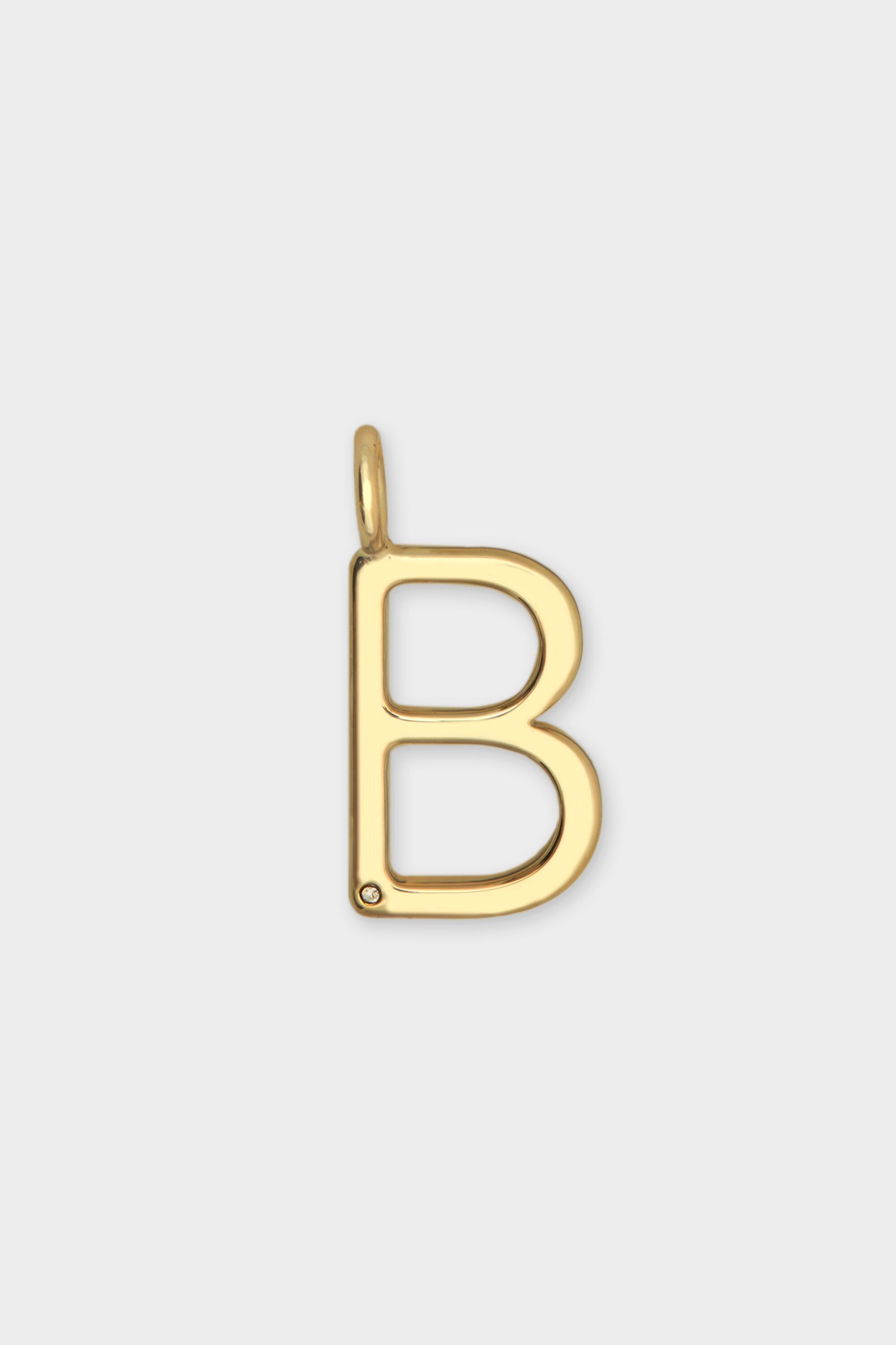 PGalphabet letter B pendant