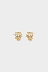 PG Typo hoop earrings