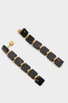 Cubo Ónix drop earrings