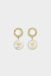 Moonlight drop earrings