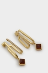 8-angles double earrings