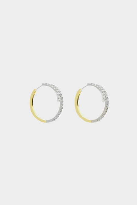 RADIANT HOOP EARRINGS