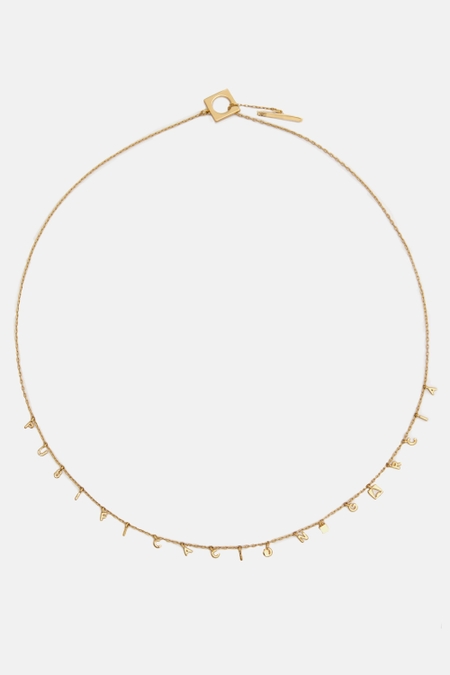 PG TYPO NECKLACE