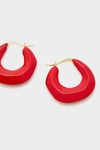 Colorista hoop earrings
