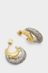 Radiant Pearl hoop earrings