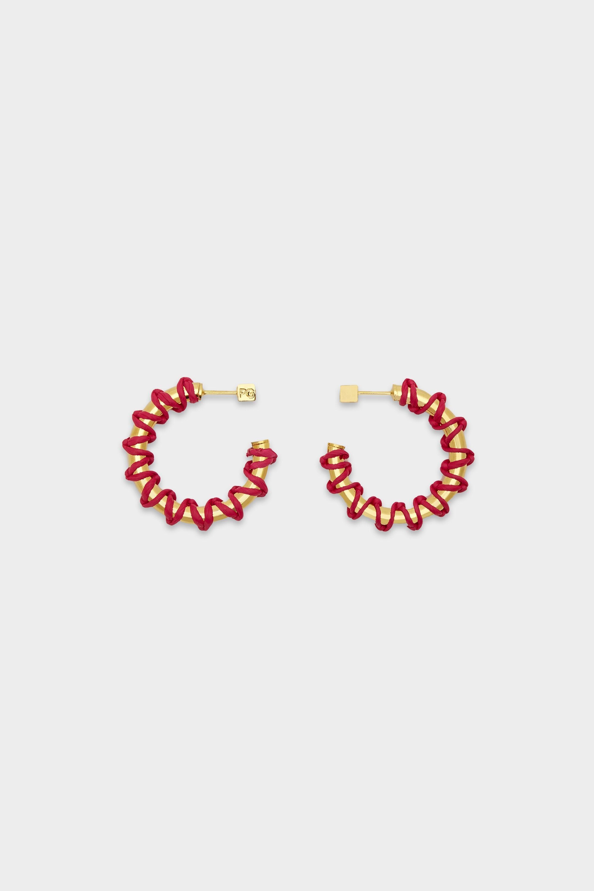 Rumba hoop earrings