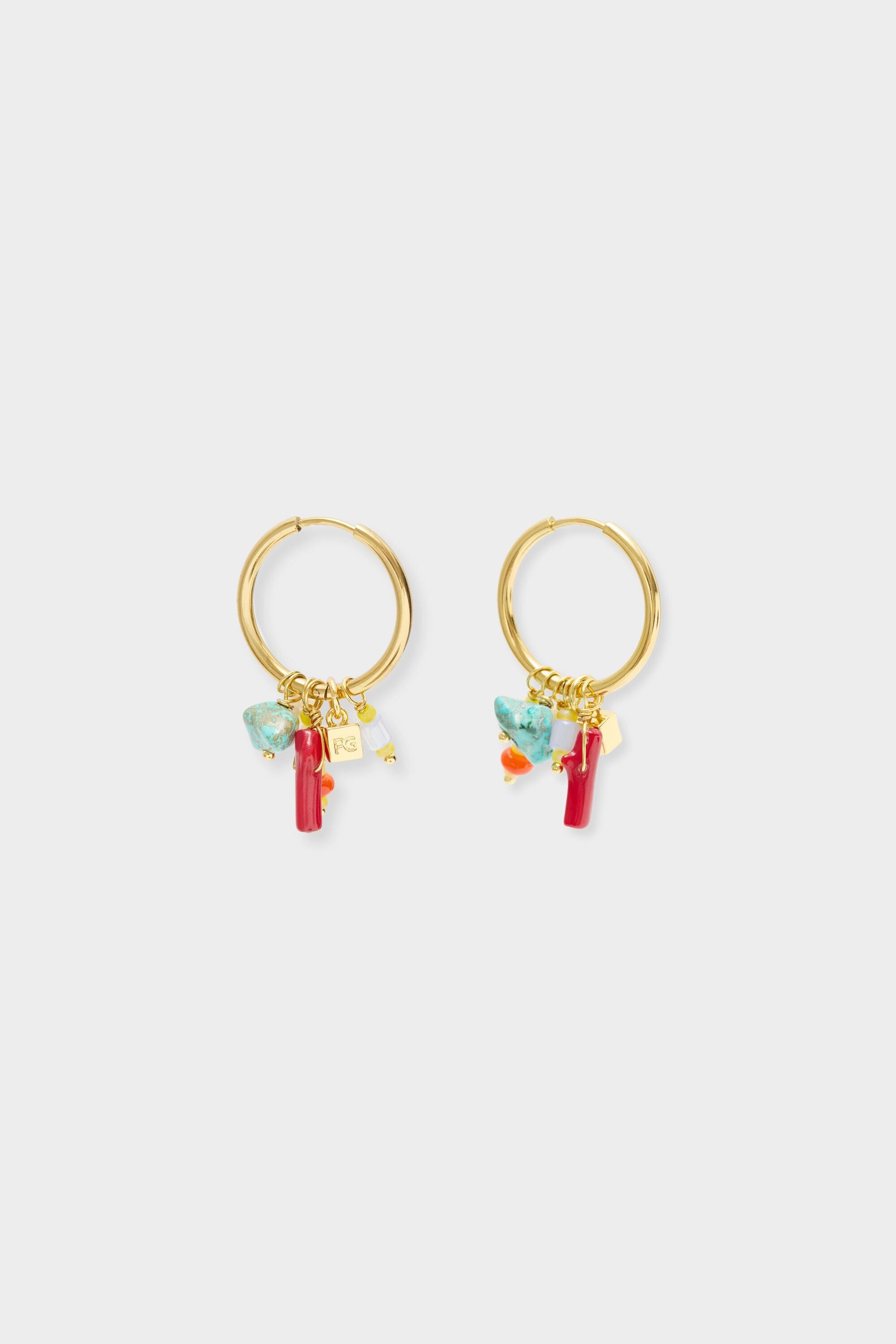 Summer Bonds hoop earrings