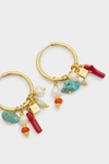 Summer Bonds hoop earrings