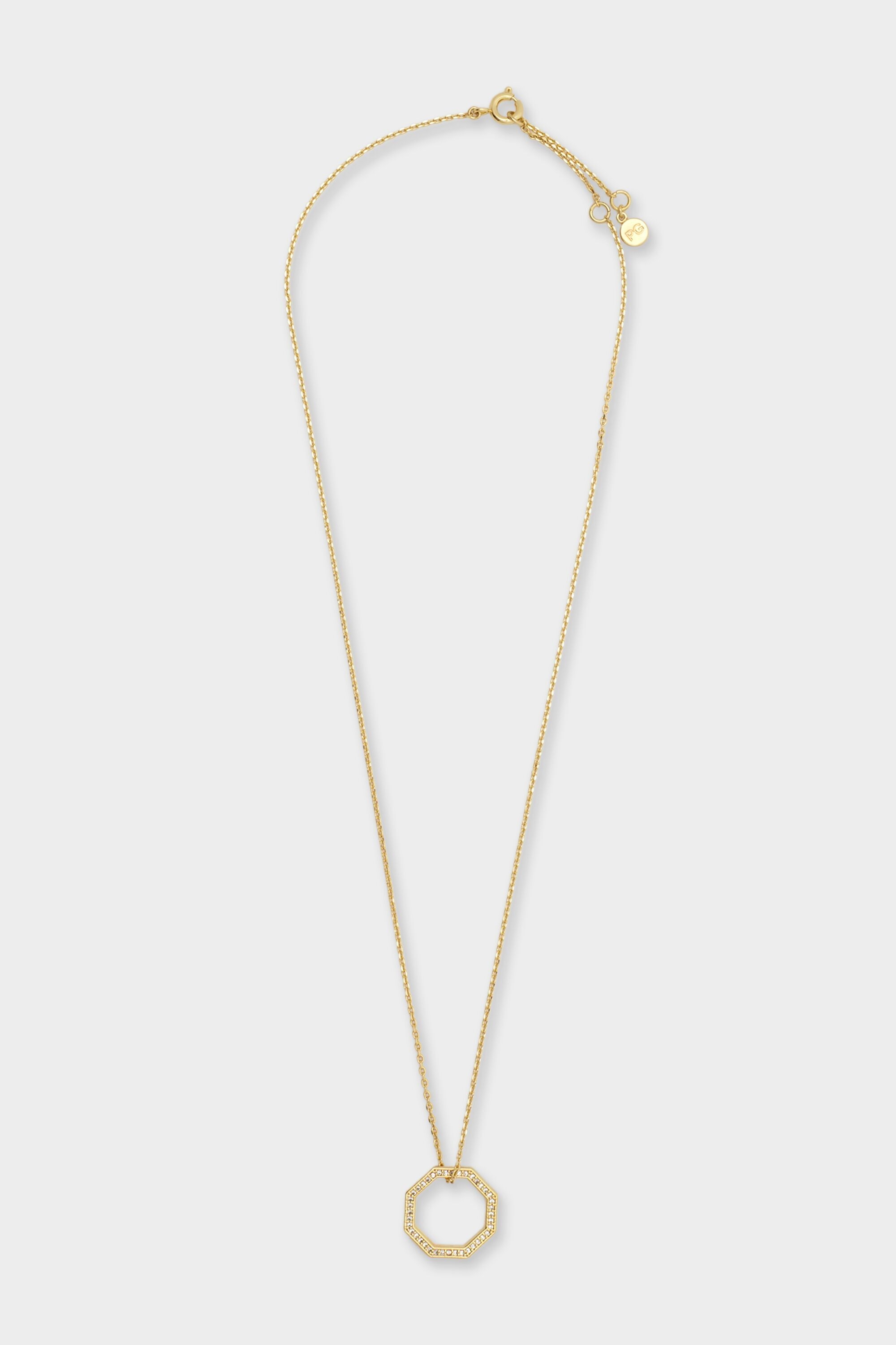 Octagon necklace