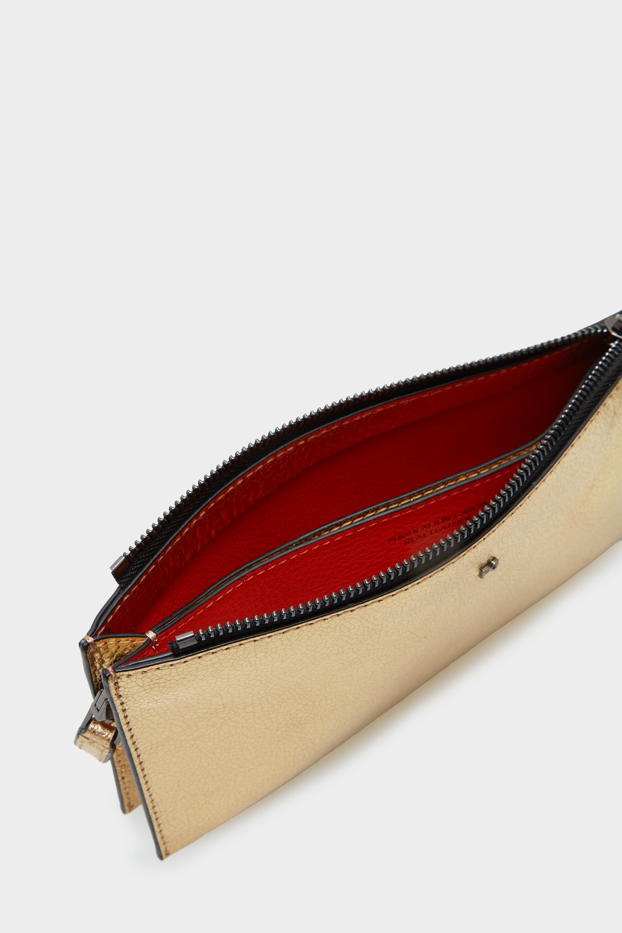 TANDEM POCHETTE SHOULDER BAG gold - Purificacion Garcia United States