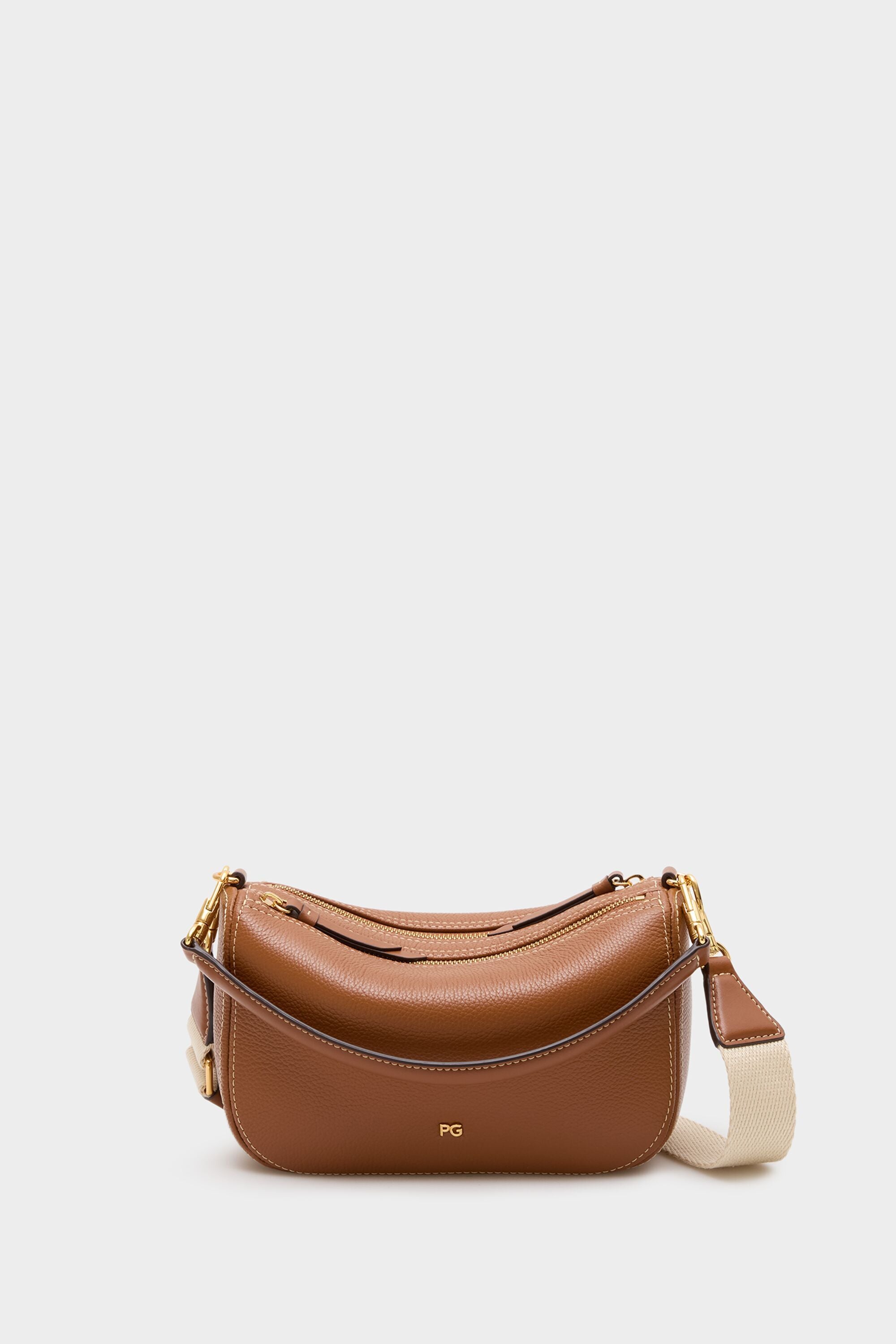 Combinación Única crossbody bag toffee - Purificacion Garcia