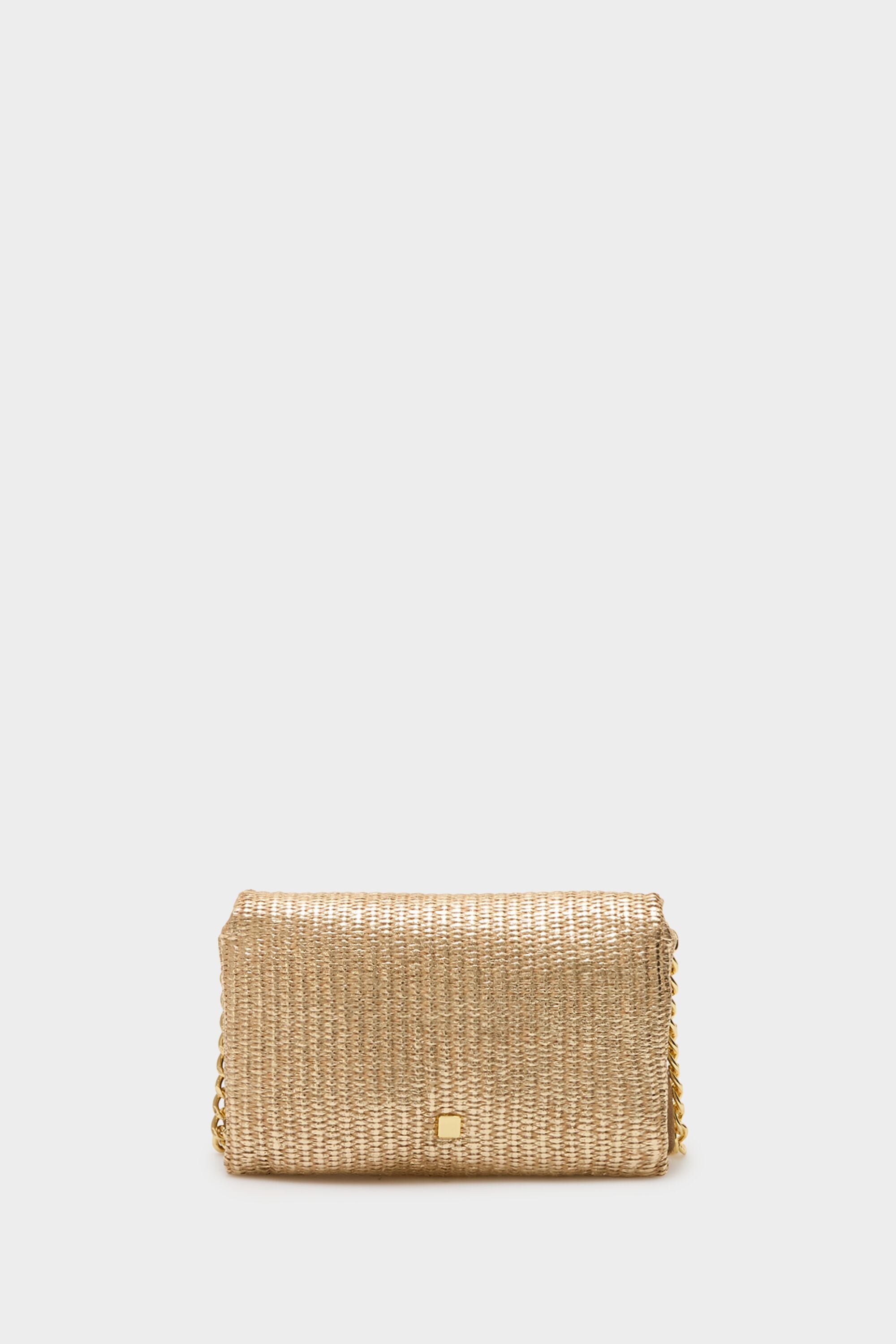 PURIFICACION GARCIA✨ベルテッド　ソフトレザー　ゴールド金具 Homenaje Acolchado clutch gold - Purificacion Garcia United States