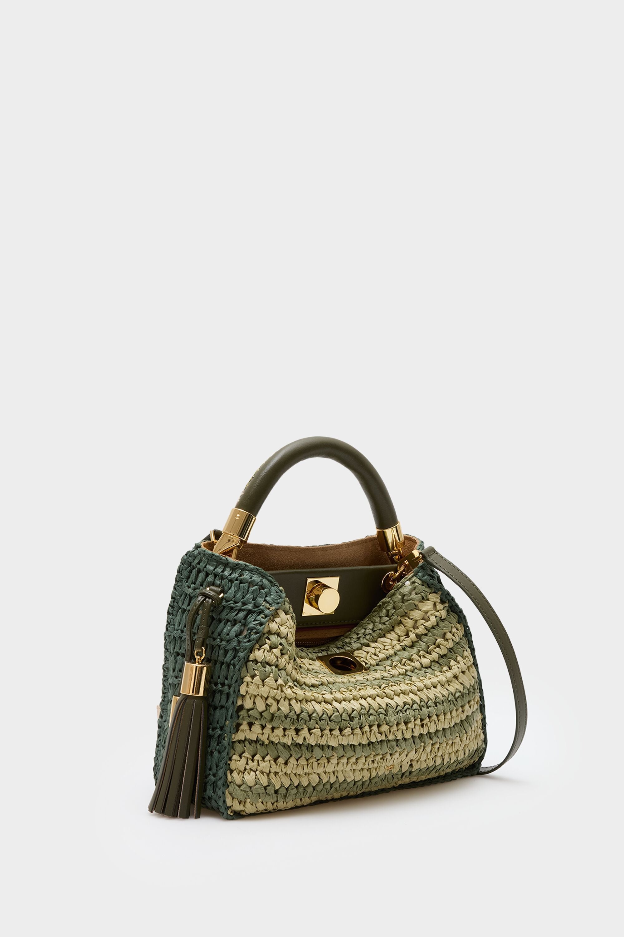Samburu handbag khaki - Purificacion Garcia United States