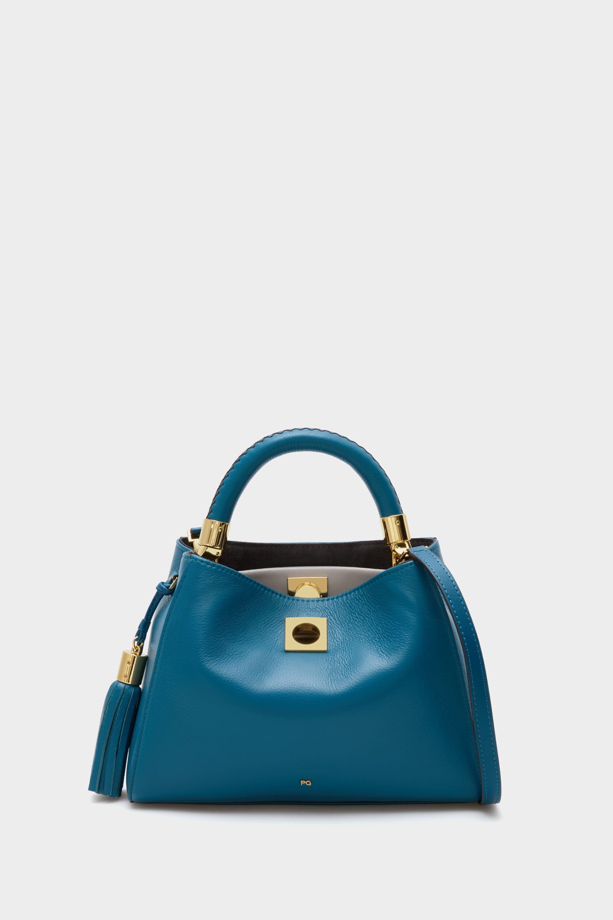 Samburu handbag petrol blue - Purificacion Garcia Austria