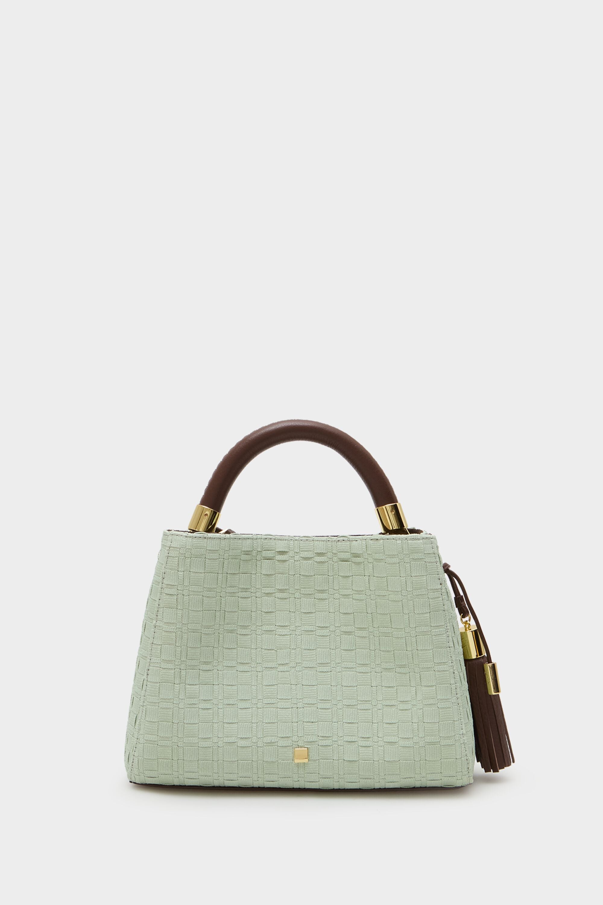 purin☆ Samburu handbag mint green - Purificacion Garcia United States