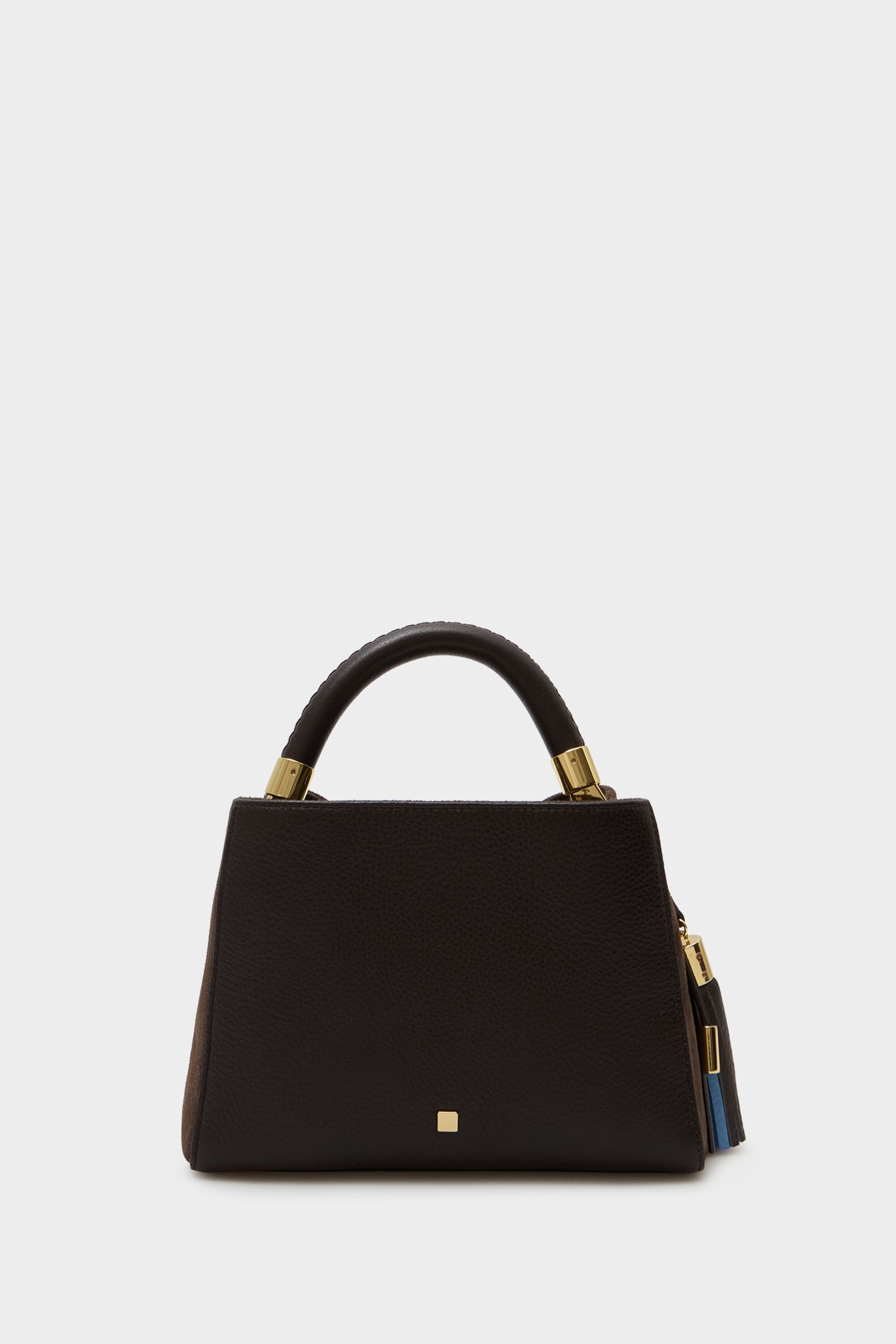 Samburu handbag dark brown - Purificacion Garcia United States